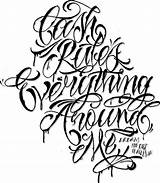 Lettering Tattoo Chicano Drawings Alphabet Font Letters Script Deviantart Cursive Tattoos Fonts Letras Style Imgarcade Dollar Words Choose Board Cream sketch template