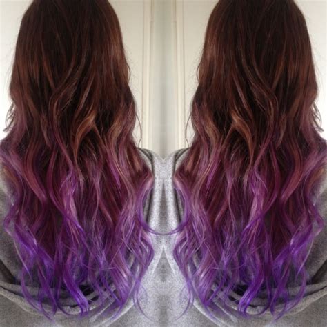 Purple Ombre Hair By Yours Truly Hair And Beauty