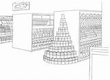 Supermercados Rayon Magasin Motivo Compartan Pretende Disfrute sketch template