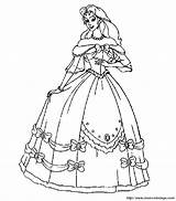 Fancy Dress Coloring Pages Getcolorings Colourin Color sketch template