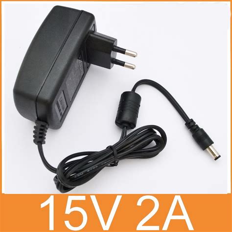 pcs high quality va ac   converter adapter dc   ma power supply eu plug