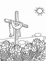 Catholic Cross Drawing Paintingvalley Coloring sketch template