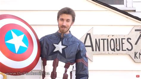 hacksmith builds working captain america electromagnet shield wjla