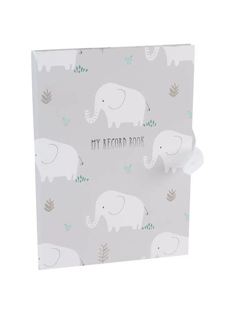 john lewis baby elephant record book  john lewis partners