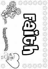 Faith Coloring Pages Kids Color Printable Print Top Getcolorings sketch template
