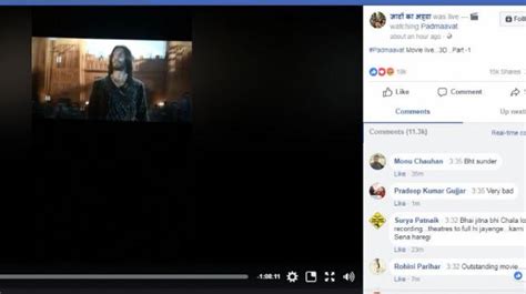 padmaavat full movie leaked facebook page live streams bhansali film movies news