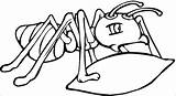 Hormigas Hormiga Ants Comiendo Pintar Coloringbay Bestcoloringpagesforkids sketch template