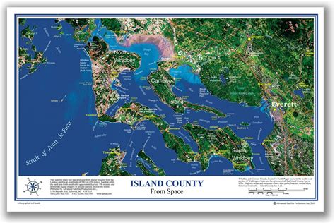 island county satellite place mat