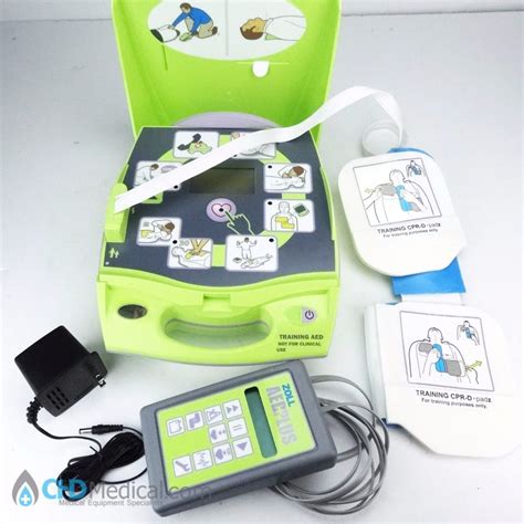 zoll aed  trainer  pads remote training cprbasic life support