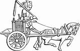 Horse Carriage Drawing Clipartmag sketch template