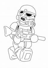 Lego Wars Star Coloring Pages Kids sketch template