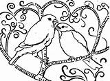 Coloring Pages Birds Bird Lovebird Feeder Kids Nest Nightingale Getcolorings Color Perching Printable Designlooter Tree Getdrawings Batch 92kb 446px Colorings sketch template