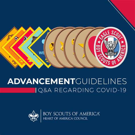 advancement guidelines heart  america council boy scouts
