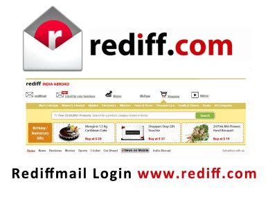 rediffmail rediffmail login wwwrediffcom silvercrib email service provider  email