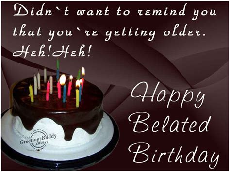 wishing    happy belated birthday greetingsbuddycom