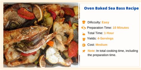 Oven Baked Sea Bass Recipe Perfect Combining With Baked
