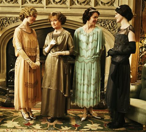 Downton Abbey Fashion 20s Inspired Dresses Period Costumes