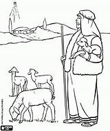Bethlehem Star Shepherd Nativity Sheeps sketch template