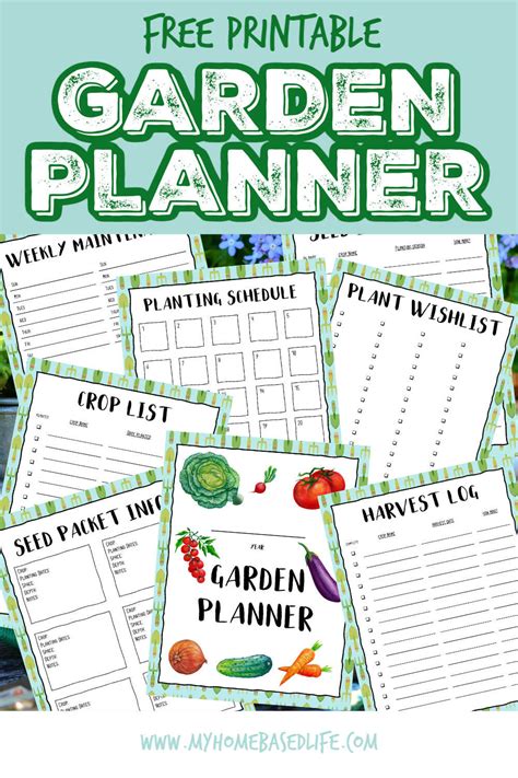 printable garden planner