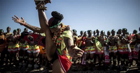 South African Maidens Perform Annual Reed Dance In