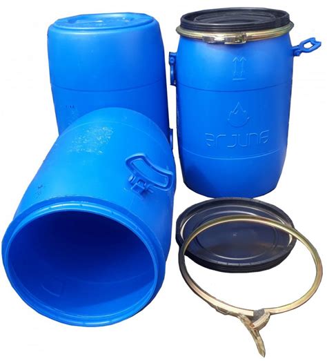 plastic barrel open top  litre barrys barrels