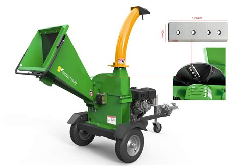 mdwc  motorized disc wood chipper gas powered  stock