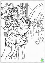 Popstar Coloring Princess Barbie Pages Dinokids Popular Close Print sketch template