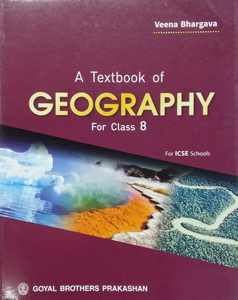 icse  textbook  geography  class   veena bhargava