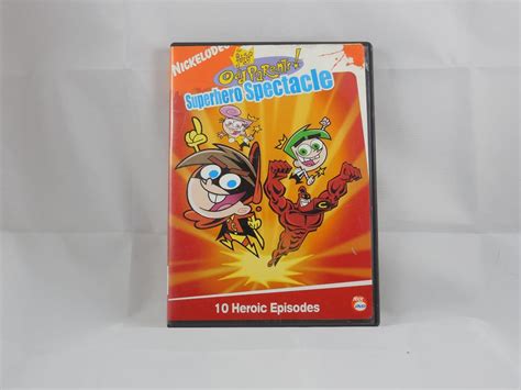 oddparents superhero spectacle dvd