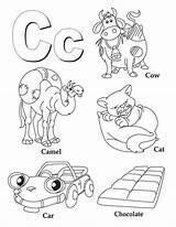 Coloring Letter Pages Kids Book Printable Alphabet Abc Letters Bestcoloringpages Cat sketch template