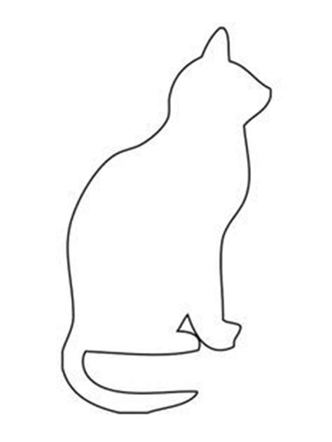 cat template cat activity sewing templates