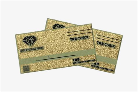 trb golden check scam exposing commemorative cards