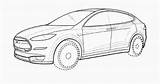 Tesla Coloring Model Afkomstig Bmg Van Club Info Music sketch template