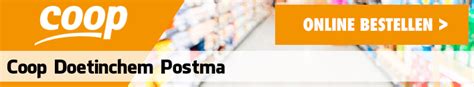 coop doetinchem postma boodschappen bestellen en bezorgen