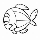 Vissen Vis Kleurplaten Teken Vind Simpele Jouw sketch template