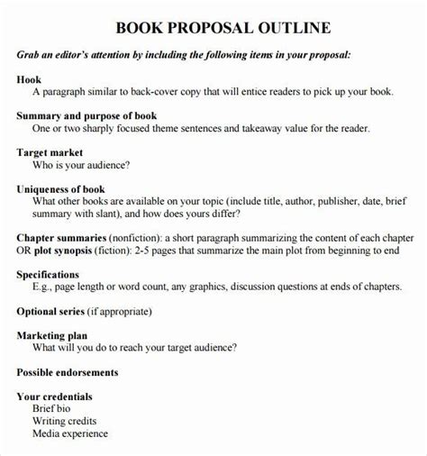 book analysis format sample   writing  book outline book