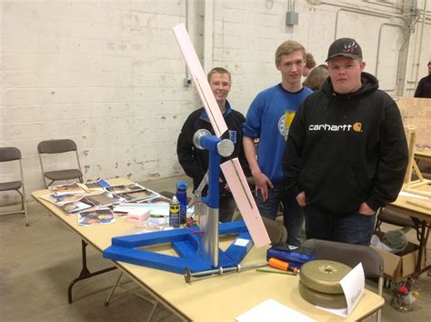 county central students blow  competition  kidwind challenge palliser school division
