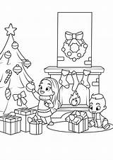 Natale Colorare Feiern Celebra Ausmalbilder Disegno Celebrare Kerstmis Aspettandonatale sketch template