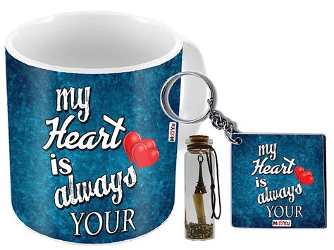 Buy Meandyou Romantic Ts Surprise Message Pills With Printed Mug And