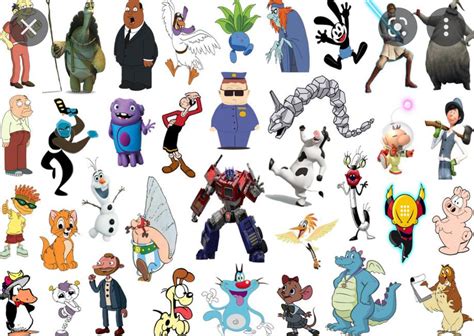 click   cartoon characters quiz  letter  fanpop page