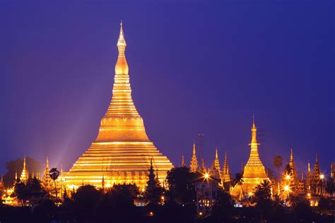 shwedagon pagoda  myanmar tours famous landmarks famous places monuments buddhist