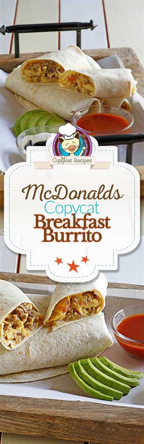 mcdonalds breakfast burrito