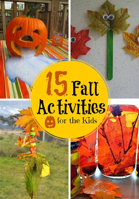 fall activities   fun