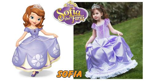 Disney Sofia The First Characters In Real Life Youtube