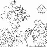 Fairy Magic Land Surfnetkids Coloring sketch template
