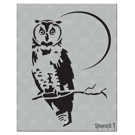 stencil owl stencil   home depot