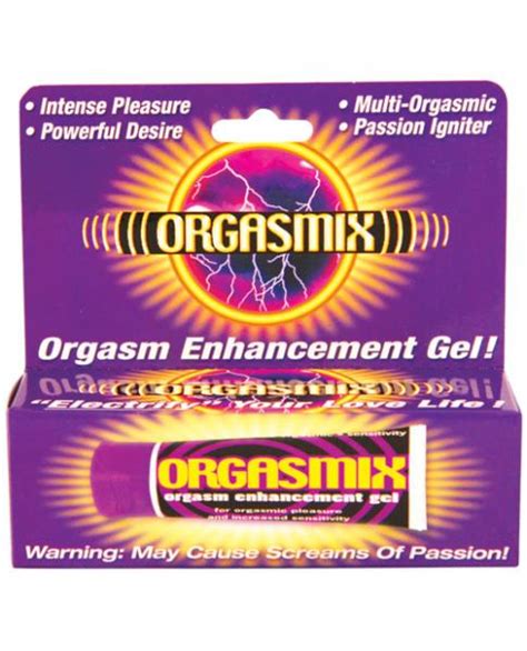 Orgasmix Orgasm Enhancement Gel 1oz On Literotica
