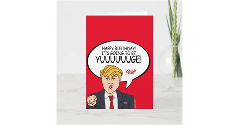 Donald Trump Greeting Happy Birthday Png Card