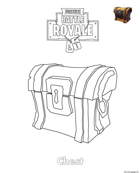 print chest fortnite coloring pages football coloring pages coloring