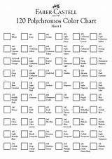 Polychromos Faber Castell Empty Nuancier Vierge Pencils Ohuhu Nuanciers Farbpaletten Prismacolor Colorier Studie Copic Malbücher Anleitungen Malbögen Lehre Skizzen Farbdiagramm sketch template